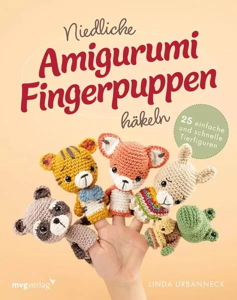 Cover: Niedliche Amigurumi-Fingerpuppen häkeln