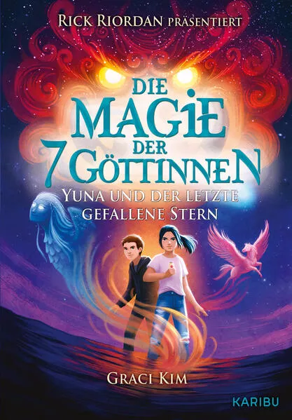 Cover: Die Magie der 7 Göttinnen (Band 1) – Rick Riordan präsentiert