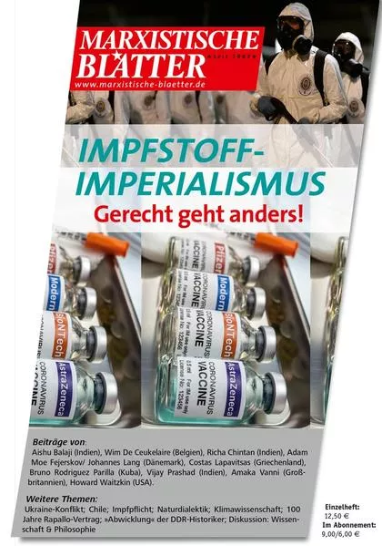 Cover: Impfstoff-Imperialismus – Gerecht geht anders!