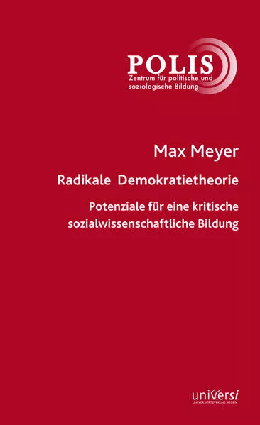 Cover: Radikale Demokratietheorie