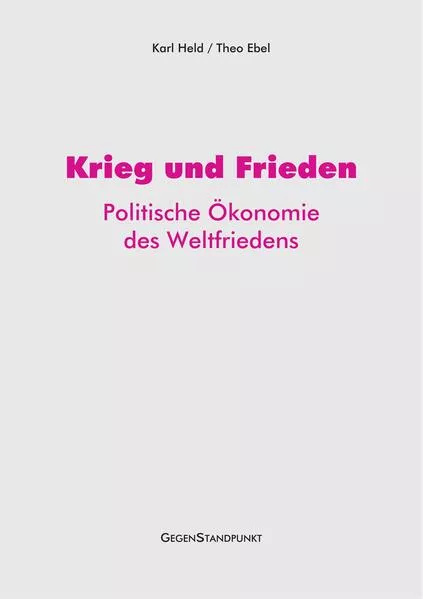 Cover: Krieg und Frieden