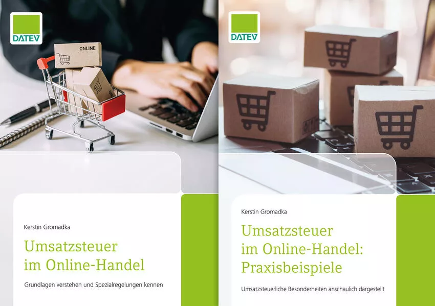 Cover: Buchpaket Umsatzsteuer im Online-Handel