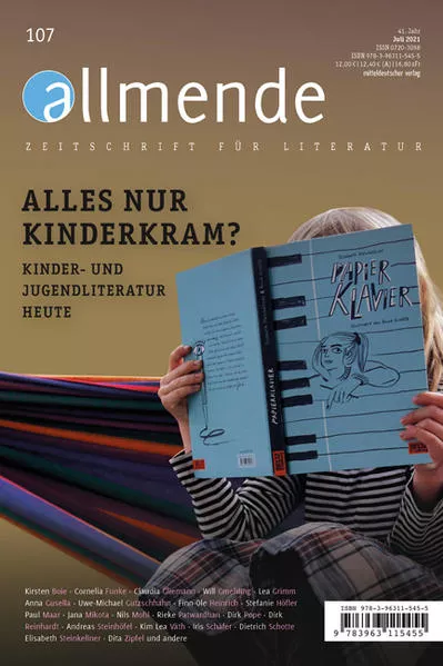 Cover: Allmende 107 – Zeitschrift für Literatur
