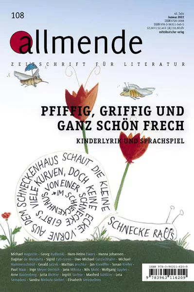 Cover: Allmende 108 – Zeitschrift für Literatur