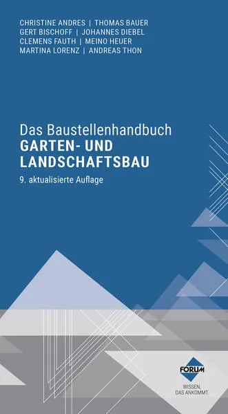 Cover: Das Baustellenhandbuch Garten- und Landschaftsbau