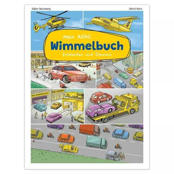 Cover: Mein ADAC Wimmelbuch - Entdecken und Staunen