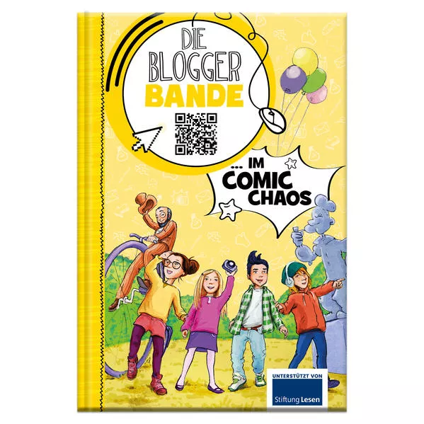 Cover: Die Bloggerbande im Comic-Chaos