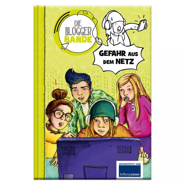 Cover: Die Bloggerbande: Gefahr aus dem Netz