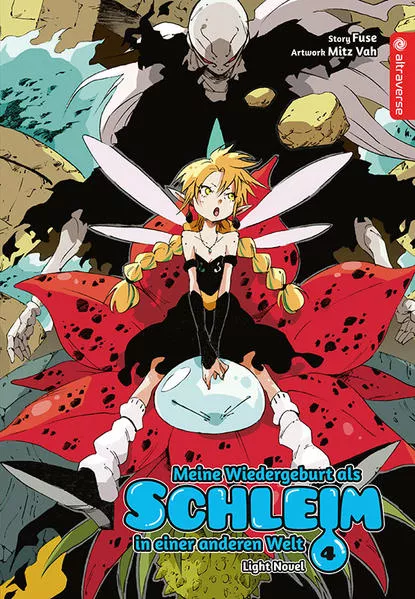 Cover: Meine Wiedergeburt als Schleim in einer anderen Welt Light Novel 04