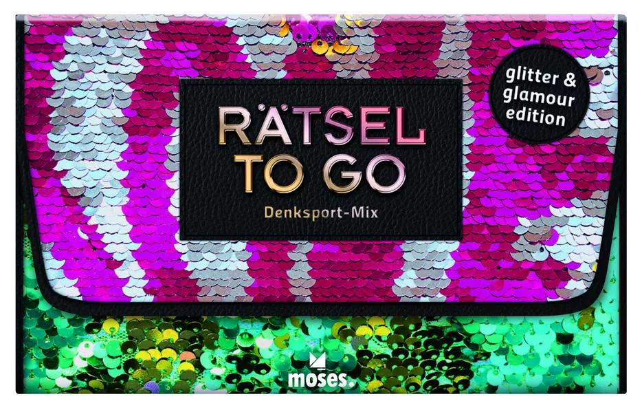 Cover: Rätsel to go Denksport-Mix: glitter edition