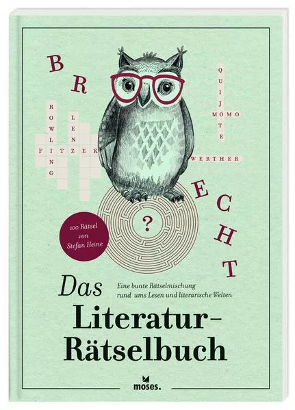 Cover: Das Literatur-Rätselbuch