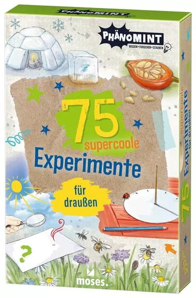 Cover: PhänoMINT 75 supercoole Experimente für draußen