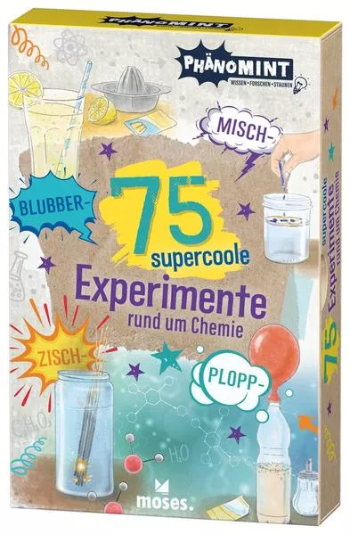 Cover: PhänoMINT 75 supercoole Blubber-Zisch-Misch-Plopp-Experimente