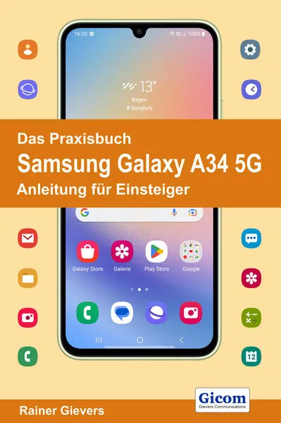 Cover: Das Praxisbuch Samsung Galaxy A34 5G - Anleitung für Einsteiger