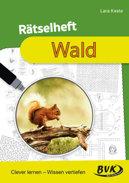 Cover: Rätselheft Bienen