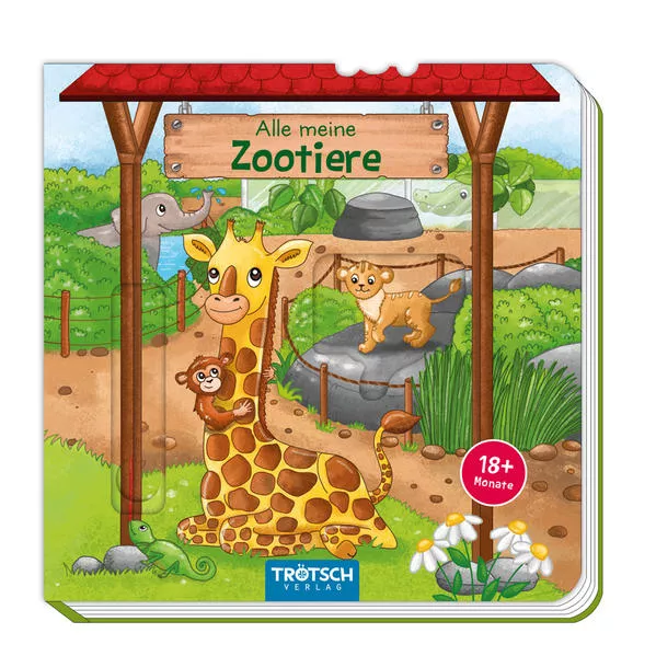Cover: Trötsch Pappenbuch Alle meine Zootiere