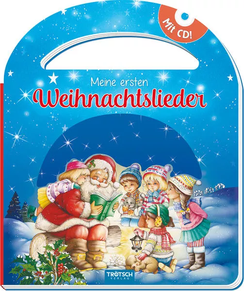 Trötsch Pappenbuch mit Henkel und CD Meine ersten Weihnachtslieder</a>