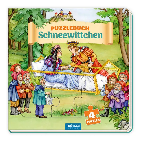 Cover: Trötsch Pappenbuch Puzzlebuch Schneewittchen
