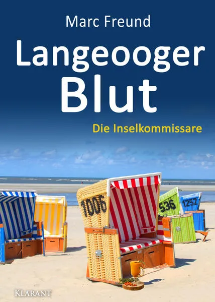 Cover: Langeooger Blut. Ostfrieslandkrimi