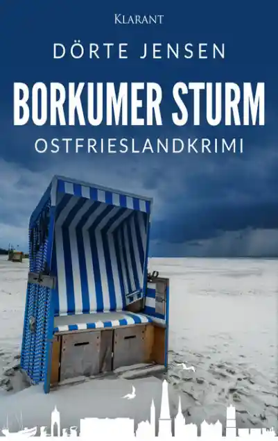 Cover: Borkumer Sturm. Ostfrieslandkrimi