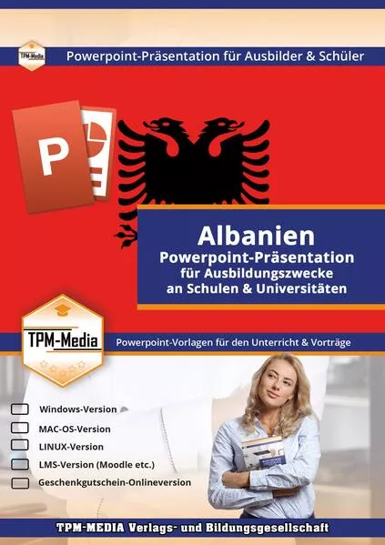 PowerPoint Präsentation: Land Albanien – Lehrmaterial für Ausbilder und Schüler