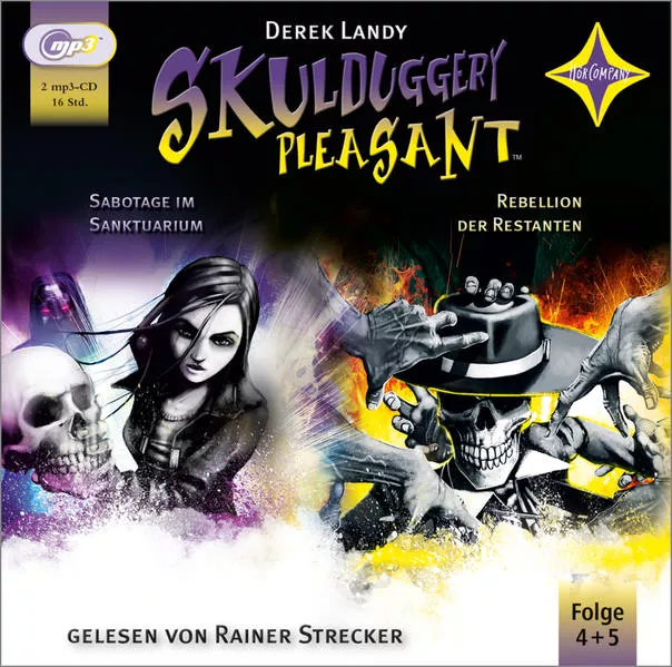 Cover: Skulduggery Pleasant - Folge 4+5