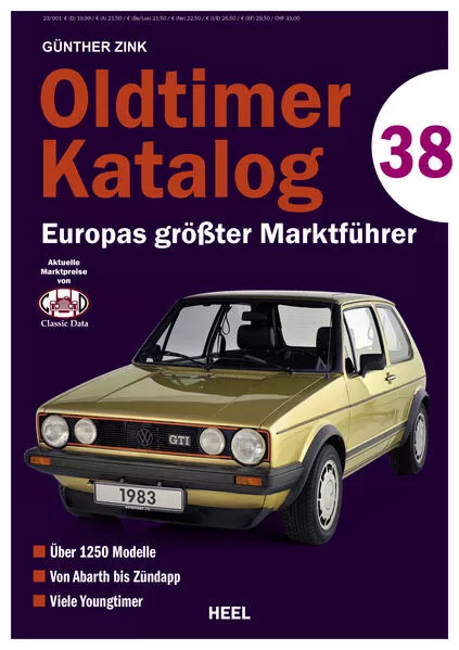 Cover: Oldtimer Katalog Nr. 38