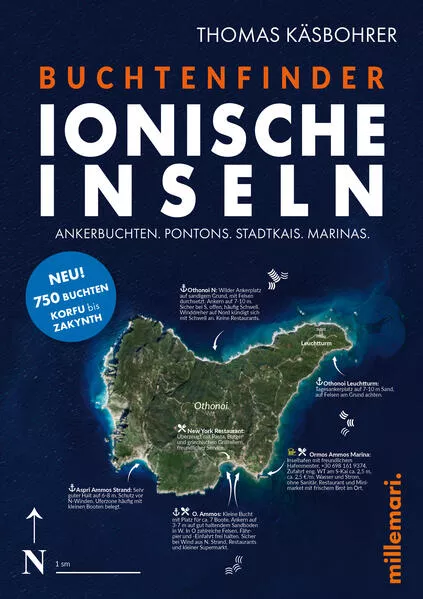 Cover: Buchtenfinder Ionische Inseln - Ausgabe 2025