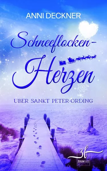 Cover: Schneeflockenherzen über Sankt Peter-Ording