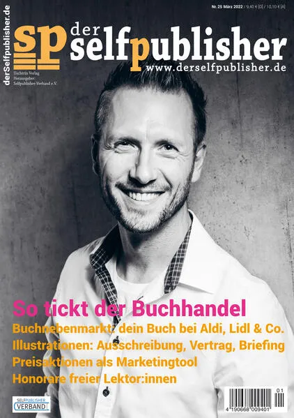 Cover: der selfpublisher 25, 1-2022, Heft 25, März 2022
