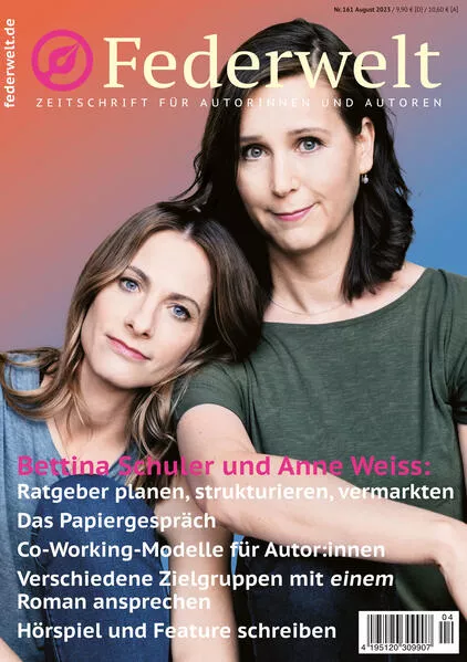 Cover: Federwelt 161, 04-2023, August 2023