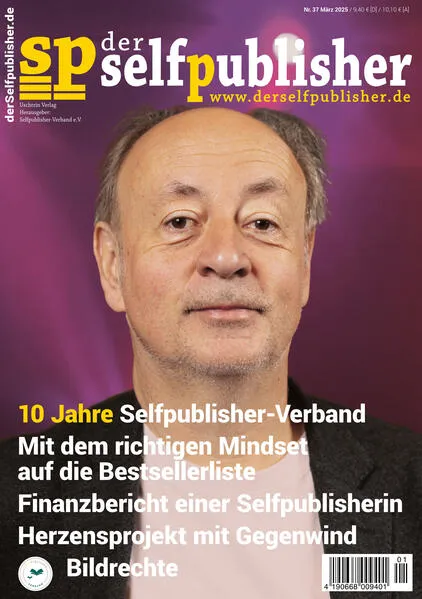 Cover: der selfpublisher 37, 1-2025, Heft 37, März 2025
