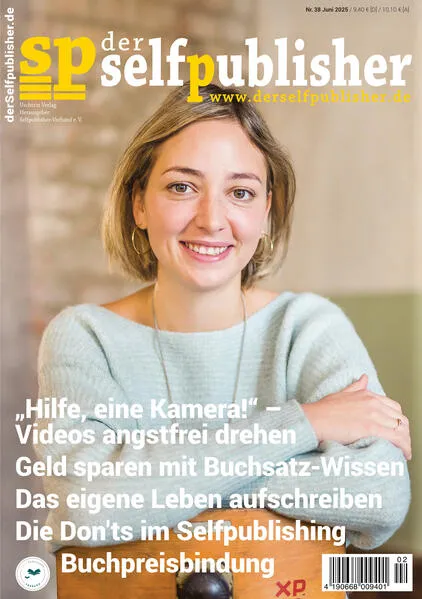Cover: der selfpublisher 38, 2-2025, Heft 38, Juni 2025