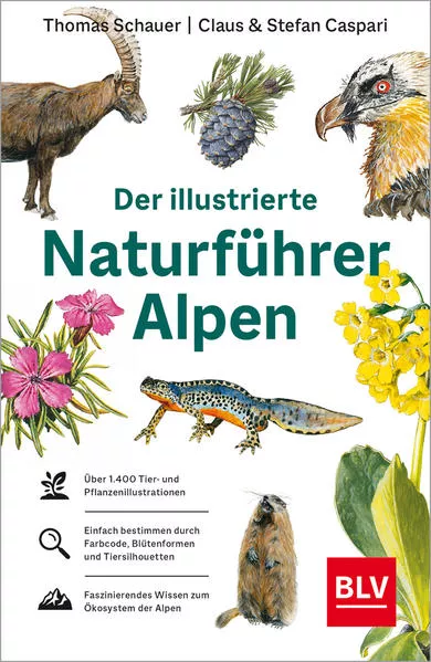 Cover: Der illustrierte Naturführer Alpen