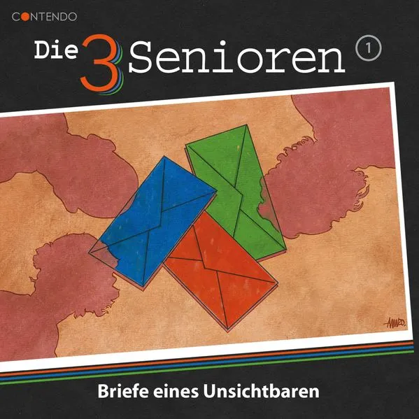Cover: Die 3 Senioren 1: Briefe eines Unsichtbaren