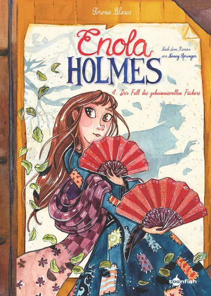 Cover: Enola Holmes (Comic). Band 4