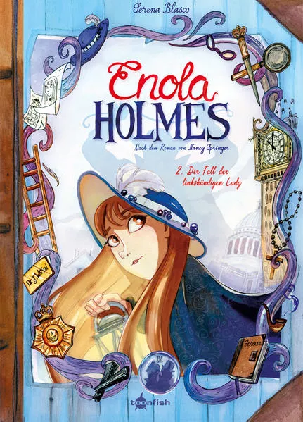 Cover: Enola Holmes (Comic). Band 2