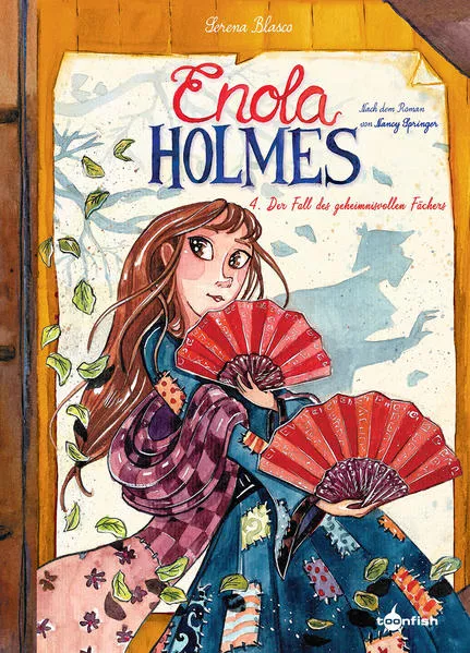 Cover: Enola Holmes (Comic). Band 4