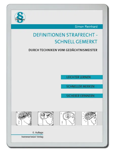 eBook Definitionen Strafrecht - schnell gemerkt