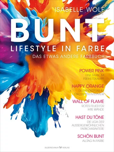 Cover: BUNT – Lifestyle in Farbe