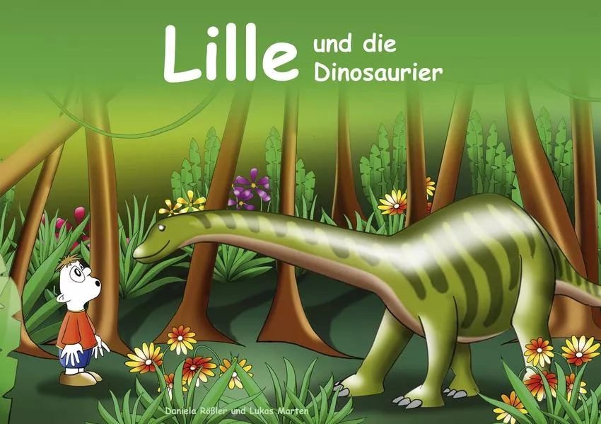 Cover: Lille und die Dinosaurier