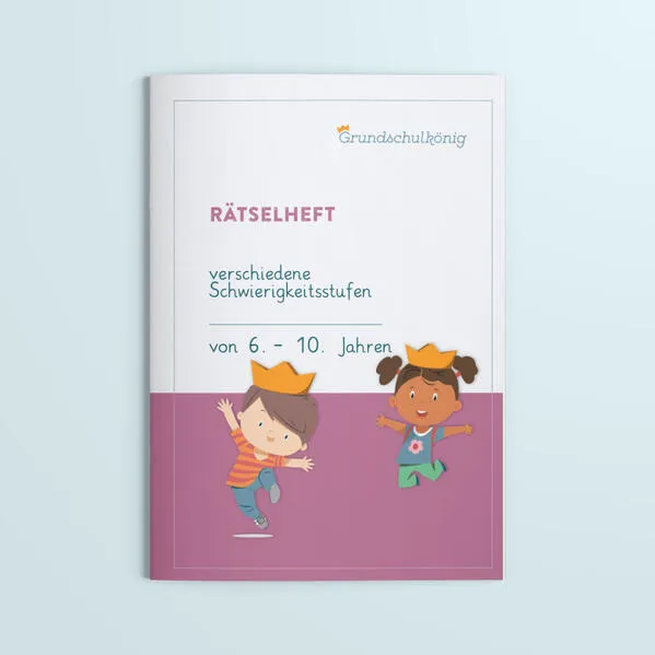 Cover: Rätselheft vom Grundschulkönig