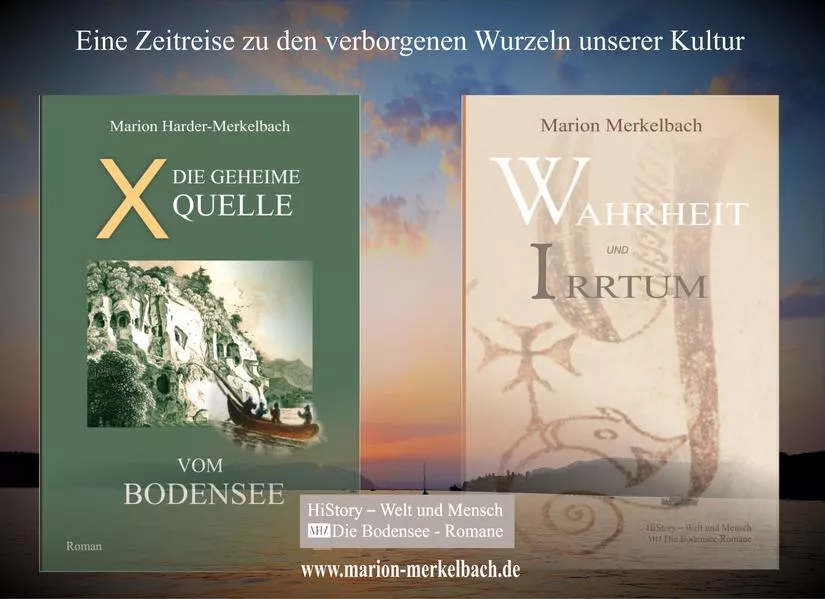 3 Bände: X - Die geheime Quelle vom Bodensee + Wahrheit und Irrtum + Friede