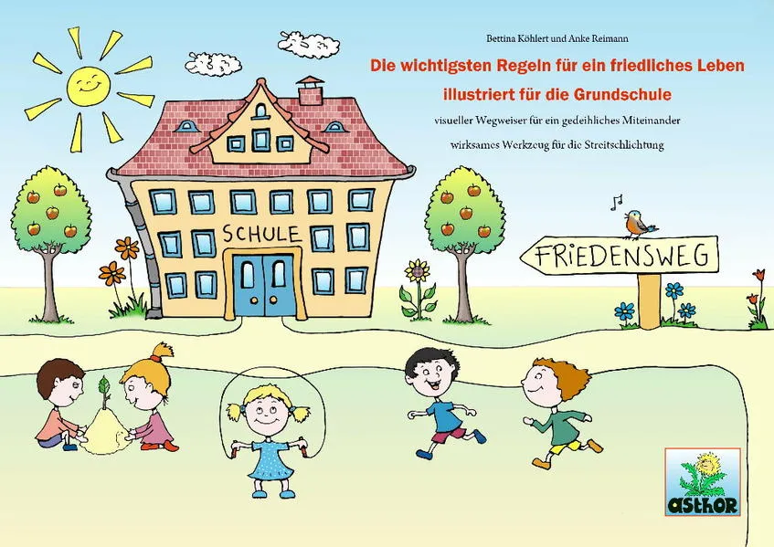 Die wichtigsten Regeln für ein friedliches Leben illustriert für die Grundschule