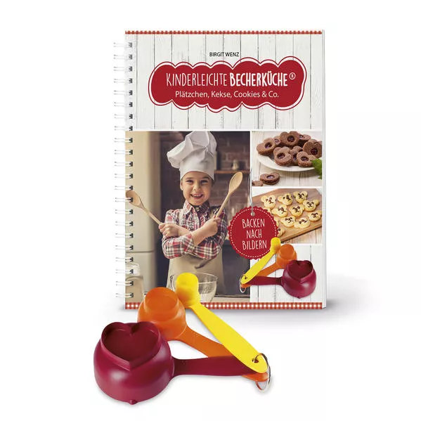 Cover: Kinderleichte Becherküche - Plätzchen, Kekse, Cookies & Co. (Band 3)