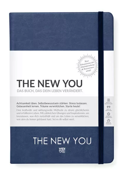 Cover: THE NEW YOU (blau) - Das Buch, das dein Leben verändert.