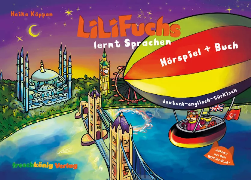 Cover: LiLi Fuchs lernt Sprachen deutsch-englisch-türkisch