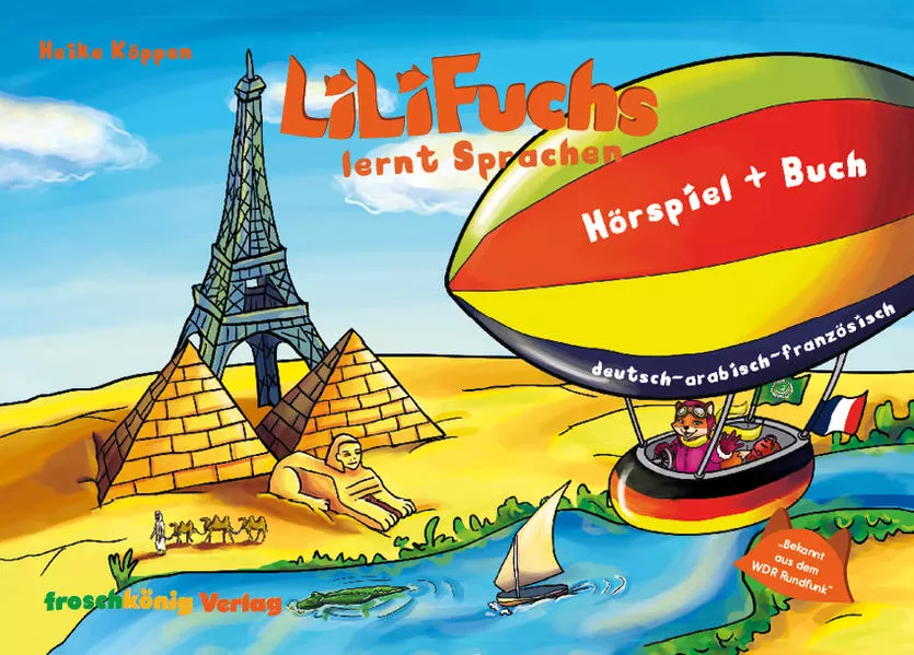 Cover: LiLi Fuchs lernt Sprachen deutsch-arabisch-französisch