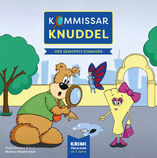 Cover: Kommissar Knuddel. Der gemopste Eiswagen.