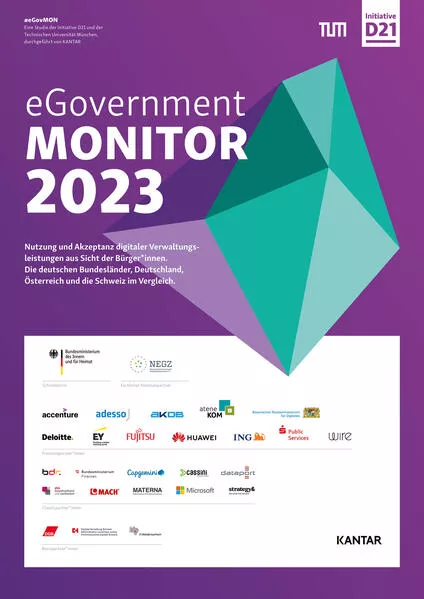 Cover: eGovernment MONITOR 2023